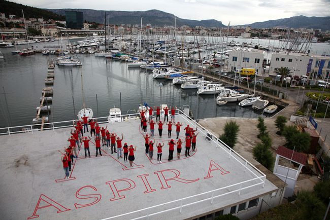 Split—MP-Aspira Milenijska fotografija Visoke škole Aspira