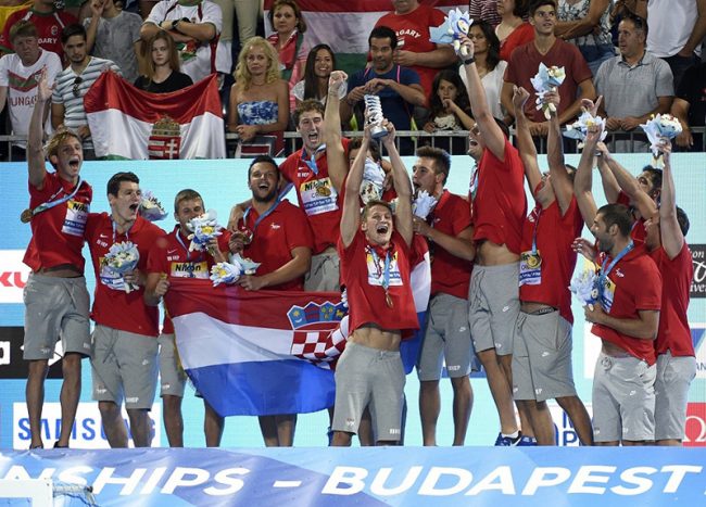 FINA Swimming World Championships 2017 Hrvatska vaterpolska reprezentacija
