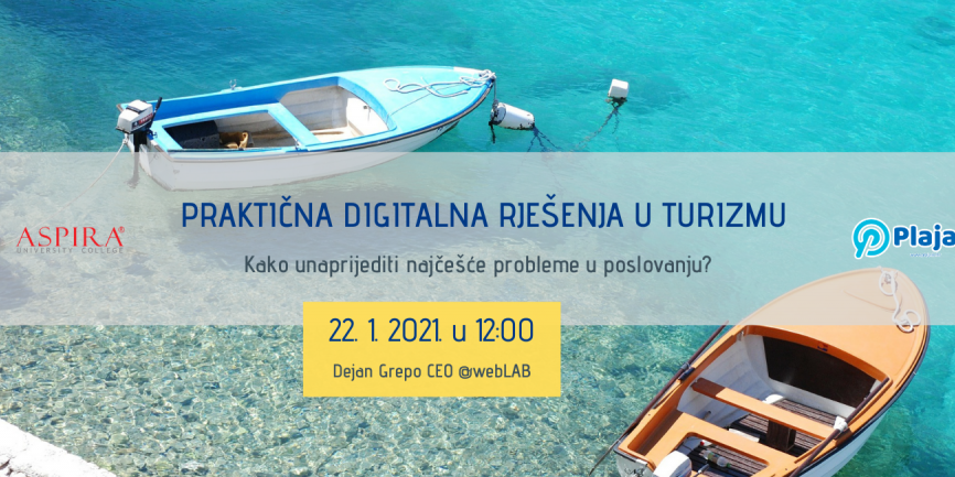 Praktična digitalna rješenja za svakodnevne probleme poslovanja u turizmu