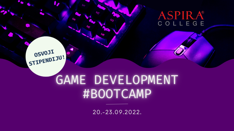 Prijavi se na Aspirin Game Development Bootcamp i osvoji stipendiju za ...
