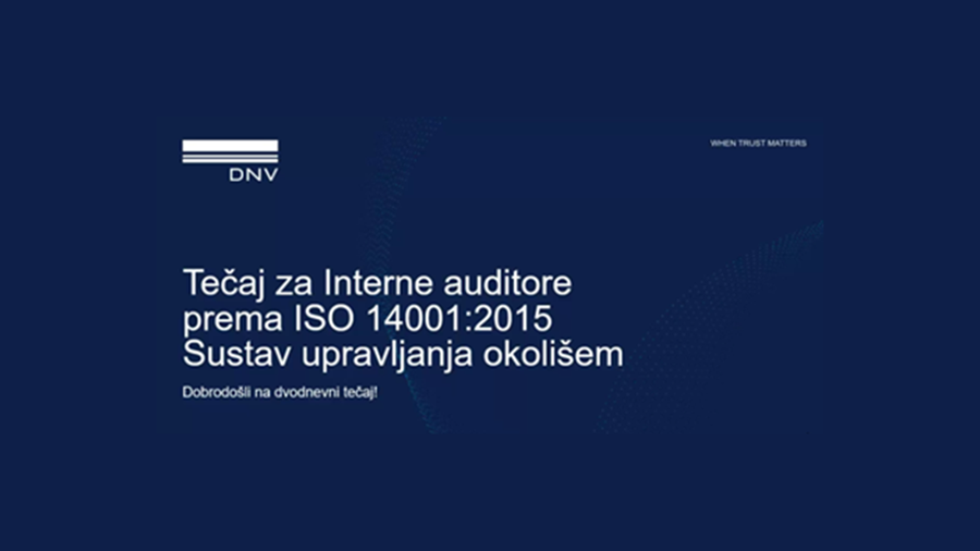 tecaj za interne auditore